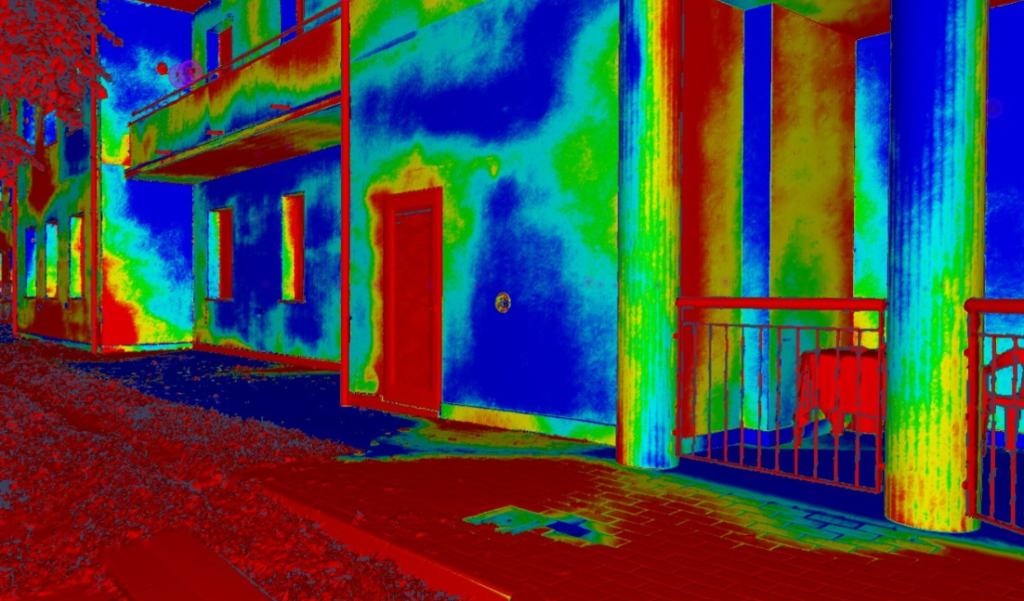 Confronto modello BIM e nuvola di punti