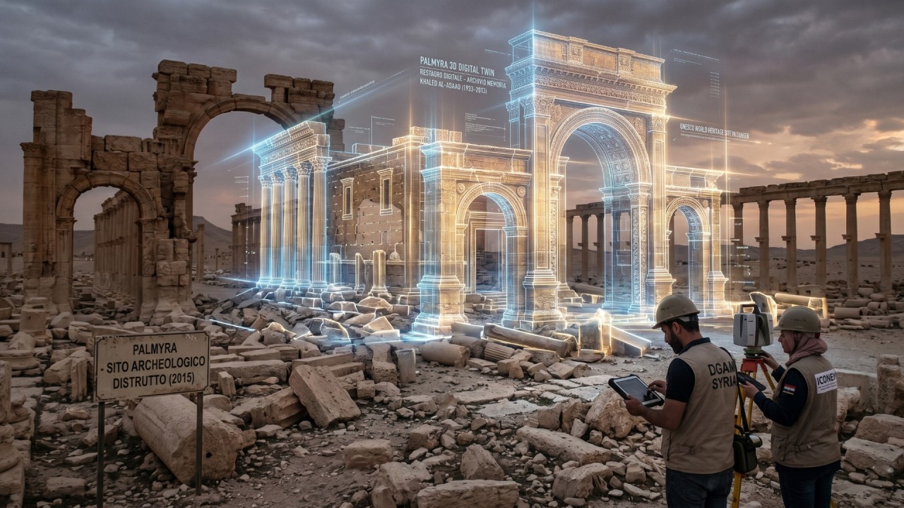 Salvare prima che sparisca: il digital twin in zona di guerra